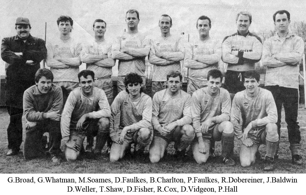 Kent Junior Cup Runners-Up 1988-89