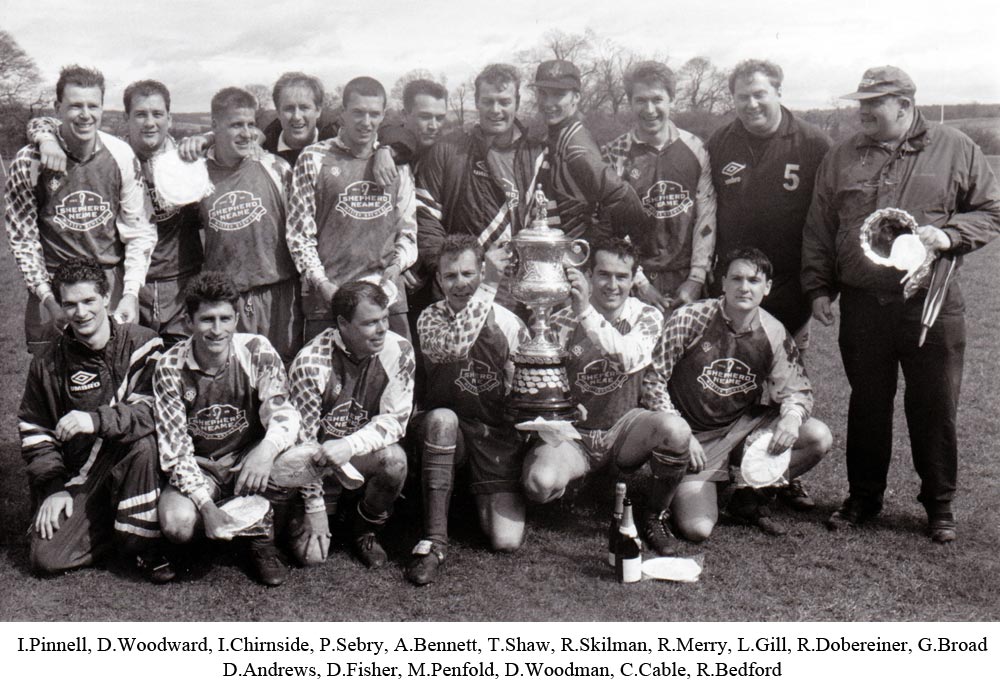 Sevenoaks Charity Senior Cup Winners 1993-94