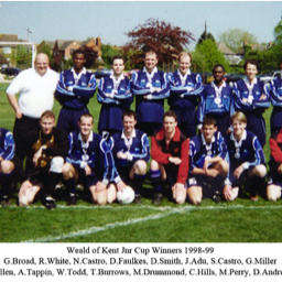 Platt FC - 1998-99 Weald of Kent (Junior) Cup Winners
