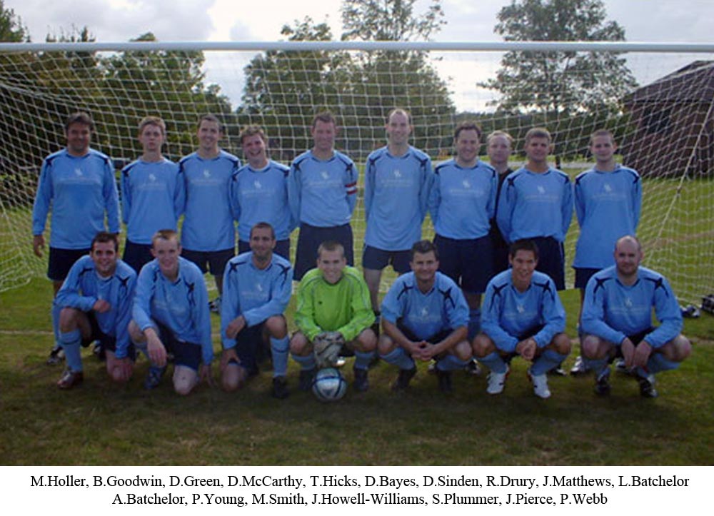 Team photo of Platt FC from 2007
