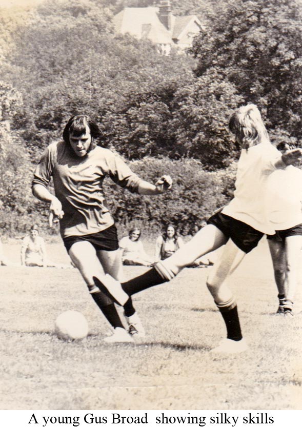 Gus Broad showing silky skills