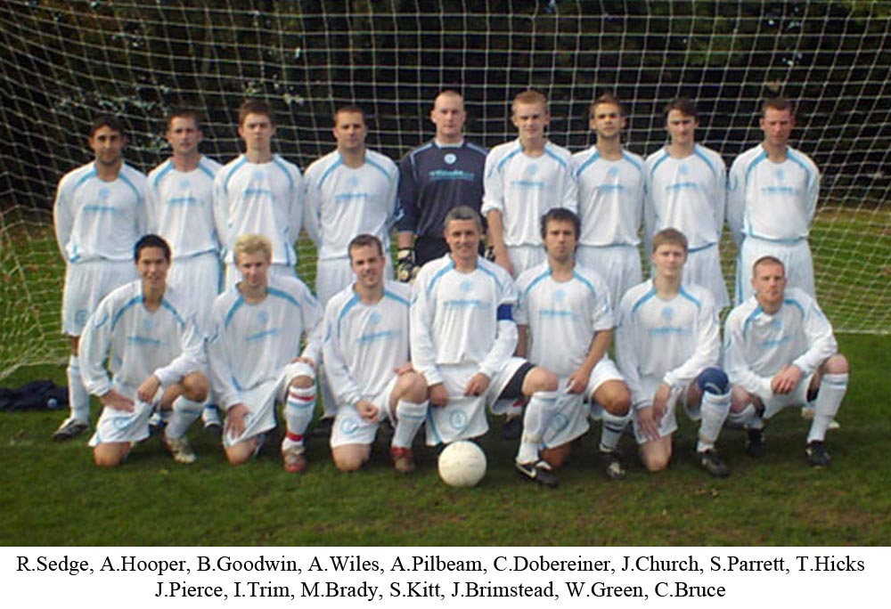 Team photo of Platt FC from 2007