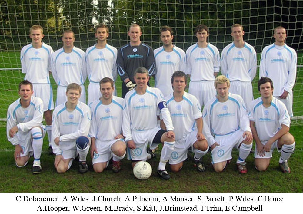 Team photo of Platt FC from 2007