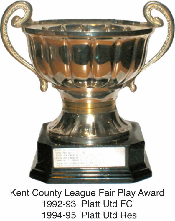 Kent County League Fair Play Award Trophy