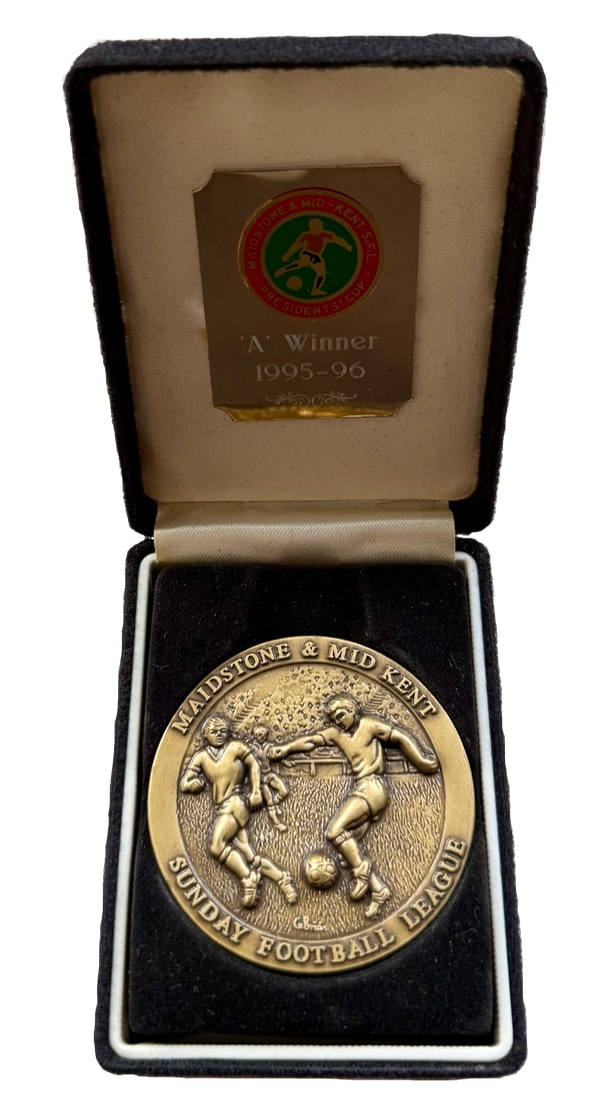 MMKSL President's Cup 'A' winners - Bearsted 2-0 Mereworth 1995-96