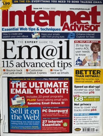Internet Advisor Magazine October 2002